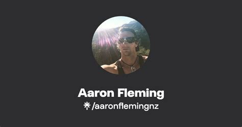 Aaron Fleming Twitter Instagram Facebook TikTok Linktree