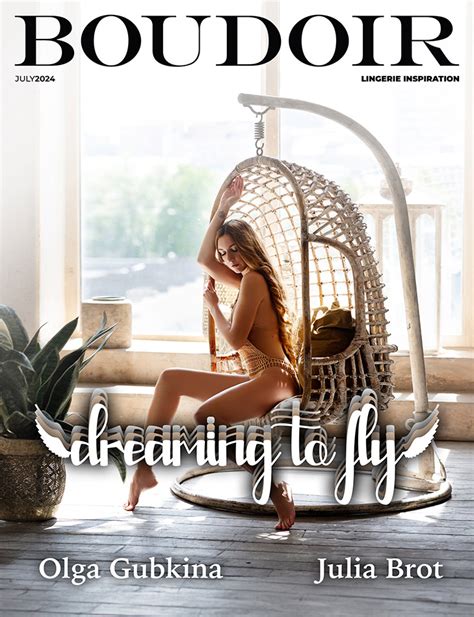 August Lingerie Inspiration Issue Boudoir Magazine Boudoir