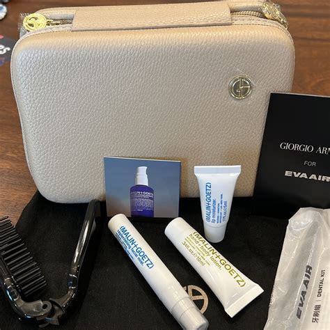 Giorgio Armani X Eva Air Business Class Amenity Kit Gem