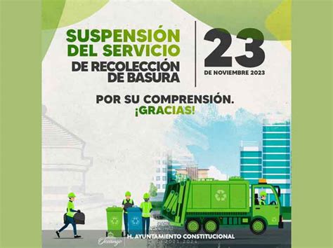 Suspenden recolección de basura Diario de Chiapas