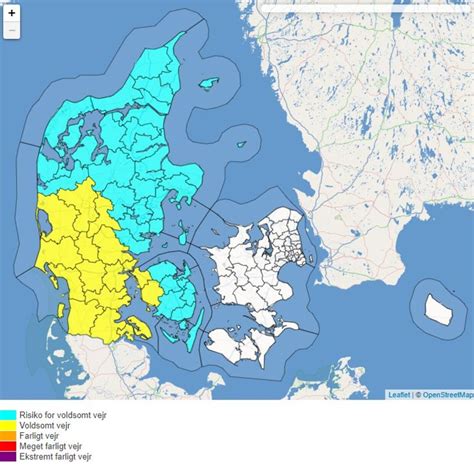 DMI advarer Skybrud rammer Danmark her bliver det værst BT Vejret