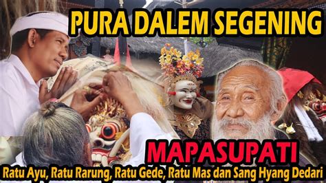 Masupati Ratu Ayu Ratu Rarung Ratu Gede Ratu Mas Dan Sang Hyang