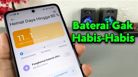 Cara Menghemat Baterai Di Hp Xiaomi Youtube