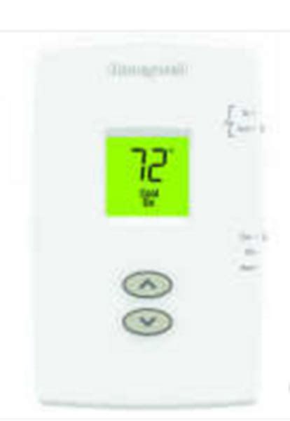 Th1100dh1004 Honeywell Th1100dh1004u Horizontal Non Programmable Thermostat Buildca