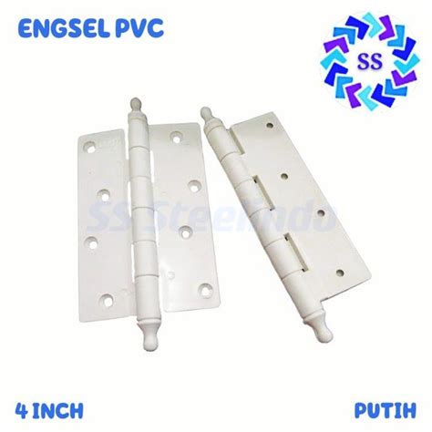 ENGSEL PINTU PVC KAMAR MANDI 4 INCH PUTIH Lazada Indonesia