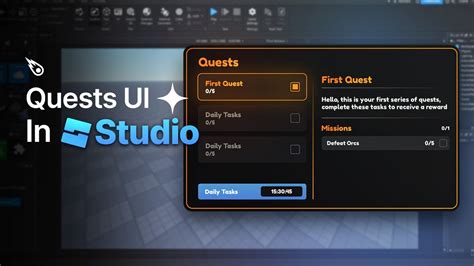 How To Make A Quests UI In Roblox Studio YouTube