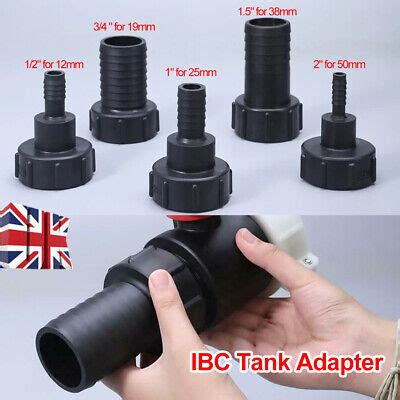 L Ibc For Mm To Mm Water Tank Garden Hose Adapter