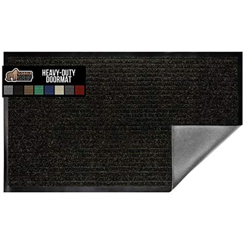 Gorilla Grip Original Low Profile Rubber Door Mat 29x17 Heavy Duty