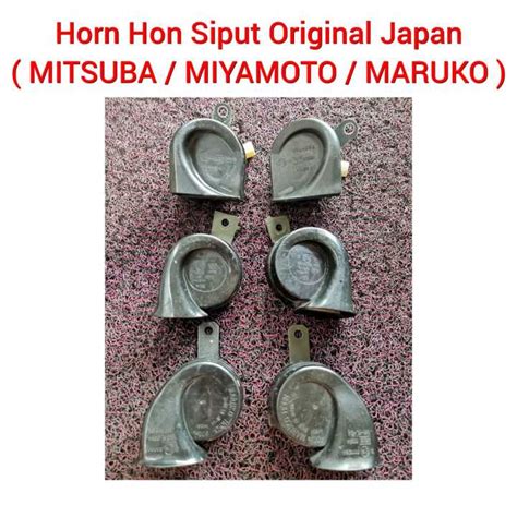 Horn Hon Siput Mitsuba Maruko Miyamoto Car Horn Hon Kereta