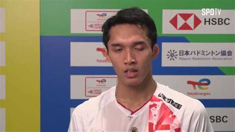 Spotv Indonesia On Twitter Bwf Langkah Jojo Terhenti Di