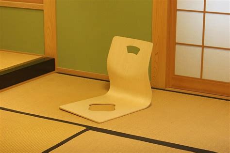 Zaisu Japanese Wooden Chair Tatami Room Chair Any Color From Japan