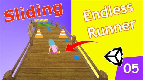 Unity Endless Runner Remake Player Sliding Youtube