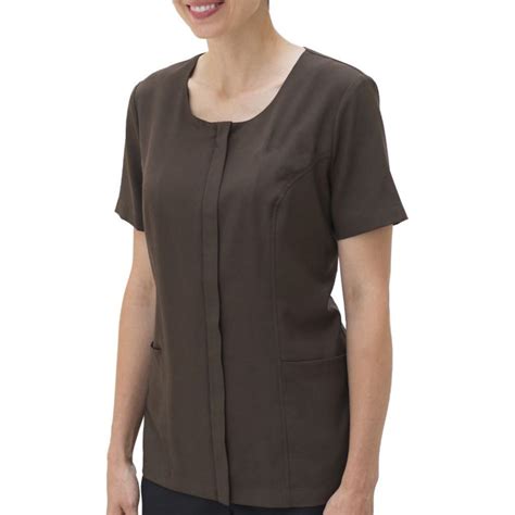 Edwards Ladies Essential Soft Stretch Scoop Neck Concealed Zipper