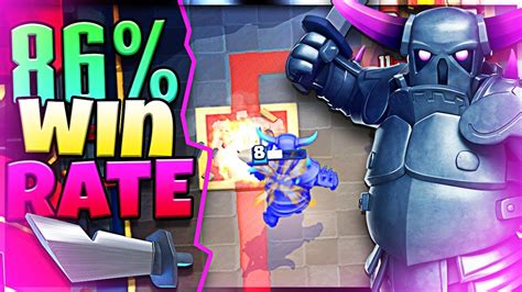 This 86 WIN RATE Deck Is INSANE CLASH ROYALE YouTube