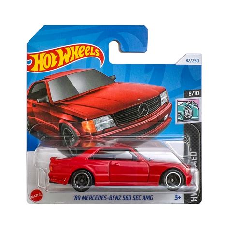 Masinuta Metalica Hot Wheels Mercedes Benz Sec Amg Rosu Emag Ro