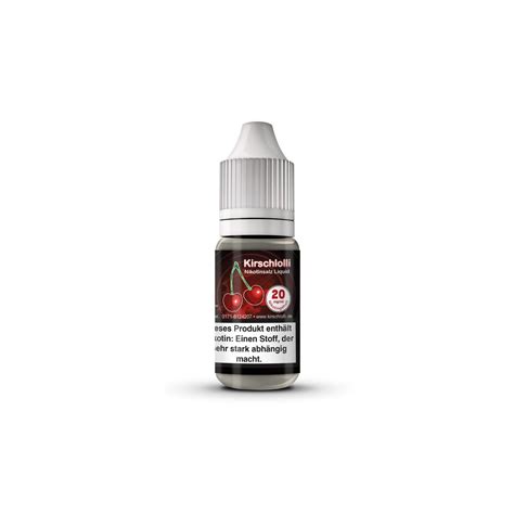 Kirschlolli Kirsch Banane 10 Ml Aroma Longfill Mit Banderole