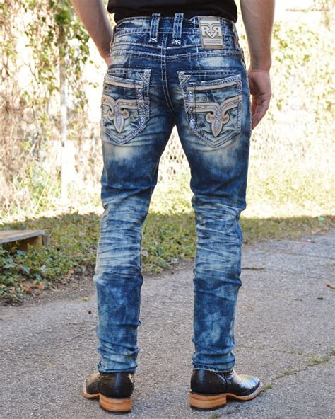 Rock Revival Noe A200r Alternative Straight Jean 32 La Raza Western Wear