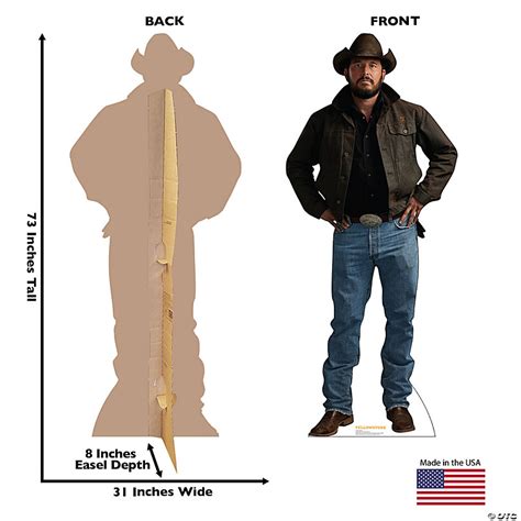 Yellowstone Rip Wheeler Life Size Cardboard Cutout Stand Up Oriental