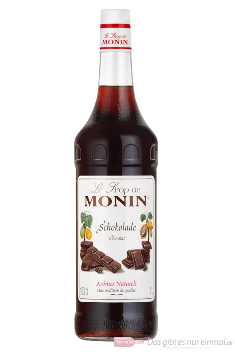 Monin Schokolade Sirup 1 0l Flasche