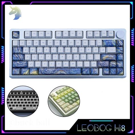 Leobog Kit De Teclado Mec Nico Hi Teclas Juntas De Modos