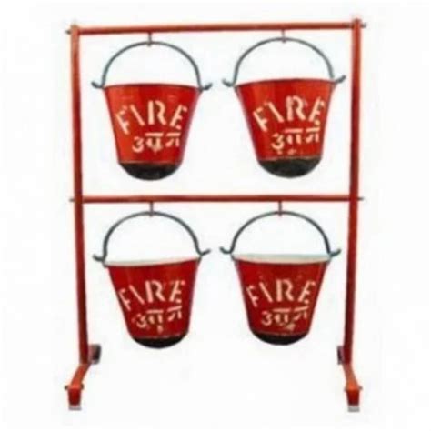 Fire Buckets With Stand At Best Price In Noida By M S Control Fire