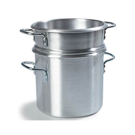 Double Boiler Bain Marie Aluminum 20 Quart Double Boilers Pasta