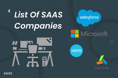 List Of SAAS Companies Aartisto Web Media Digital Branding