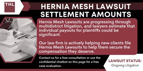 Hernia Mesh Lawsuit Settlement Amounts January Update