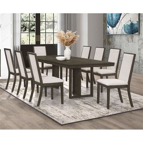 Red Barrel Studio Julienna Piece Double Pedestal Dining Set Wayfair