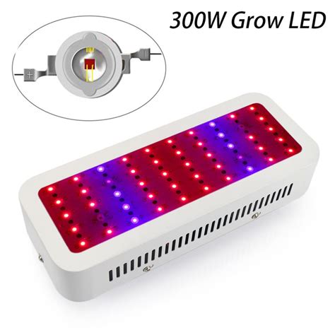 Pcs Mini Full Spectrum Led W Led Grow Light With Leds Red Blue Uv