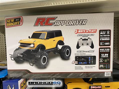 2021 Bronco 1:8 RC found at Walmart | Bronco6G - 2021+ Ford Bronco ...