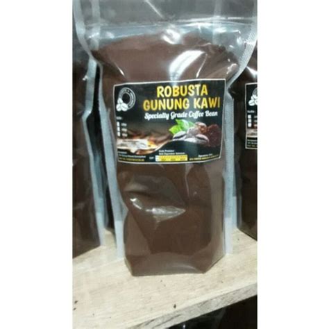 Jual Kopi Robusta Gunung Kawi Kemasan 250 Gram Dan 500 Gram MURNI