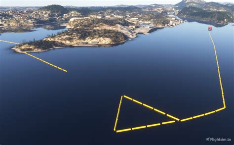 haakonsvern naval base sea barriers  close  bergen airport enbr