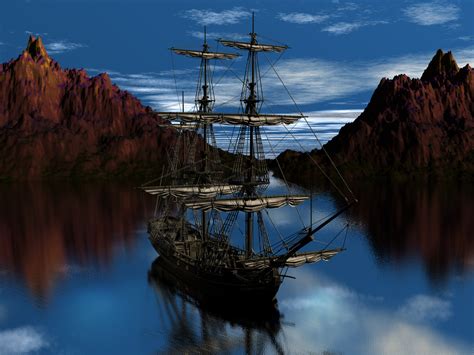 🔥 [130+] Pirate Ship Wallpapers | WallpaperSafari