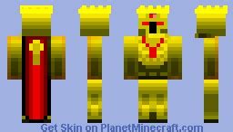 Blaze king Minecraft Skin