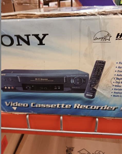 Sony Slv N Head Hi Fi Vcr Video Cassette Recorder Vhs Player W