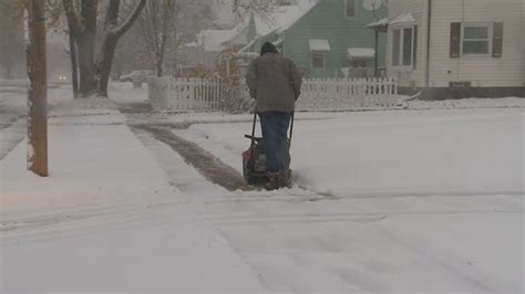 First Snow Of Season Blankets Northeast Wisconsin