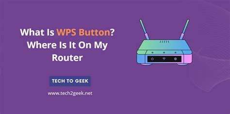 What Is Wps Button Where Is It On My Router