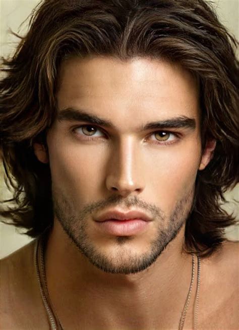 Pin By Eye Pleasing On Handsome Guys Long Hair Styles Men Male Model