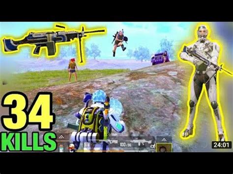 BEST AWM KILL IN PUBG MOBILE 34 KILLS SOLO VS SQUAD YouTube