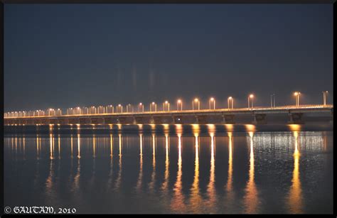 Balayogi Bridge at night, Yanam | The Balayogi bridge was in… | Flickr