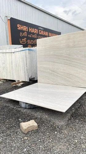 Polished Finish Pan India Morwad White Marble Slab Thickness Mm