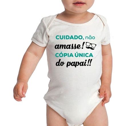 Body Divertido Bebe Copia Reduzida E Autenticada Do Papai Shopee Brasil