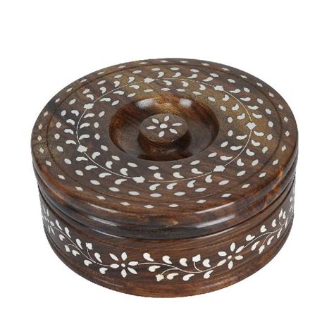 Sheesham Wood Chapati Box At Best Price In Gurugram Rubicon Eretail