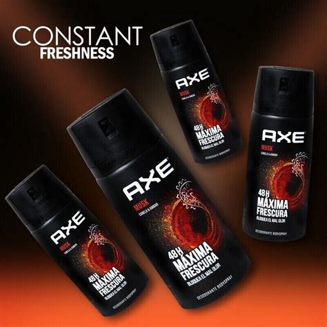 Axe Musk Deodorant Body Spray For Men Hours Non Stop Fresh Fl