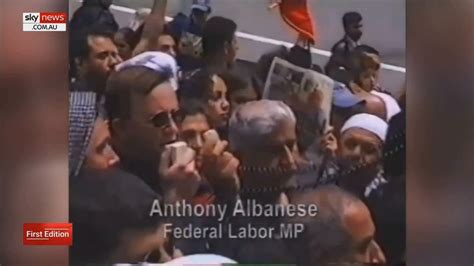 Old Footage Surfaces Of Anthony Albanese At Pro Palestine Rally Sky