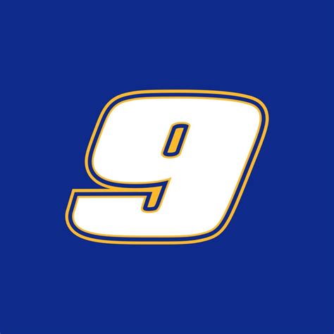 2022 Chase Elliott Cup Number Cards