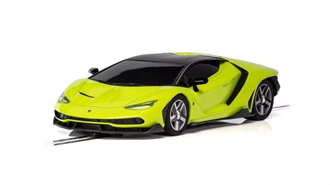 Scalextric C Lamborghini Centenario Green Slot Car Union