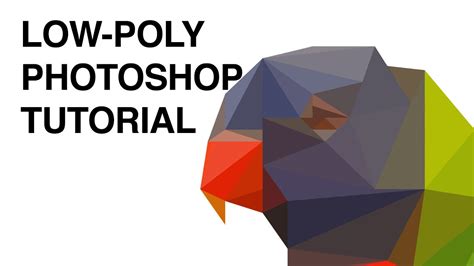 LOW POLY EFFECT TUTORIAL ADOBE PHOTOSHOP YouTube