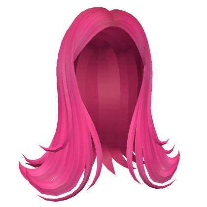 Preppy Girl Hair Hot Pink Roblox Item Rolimon S